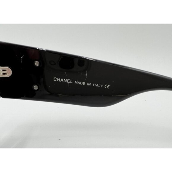 NWT-Chanel Square Sunglasses - Black - Picture 10 of 12